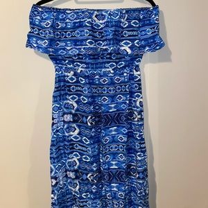 Strapless Vacation Dress